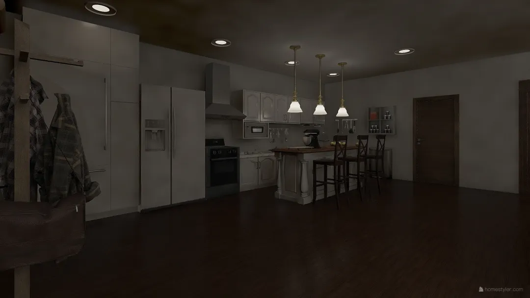 GS Apartment 3d design renderings