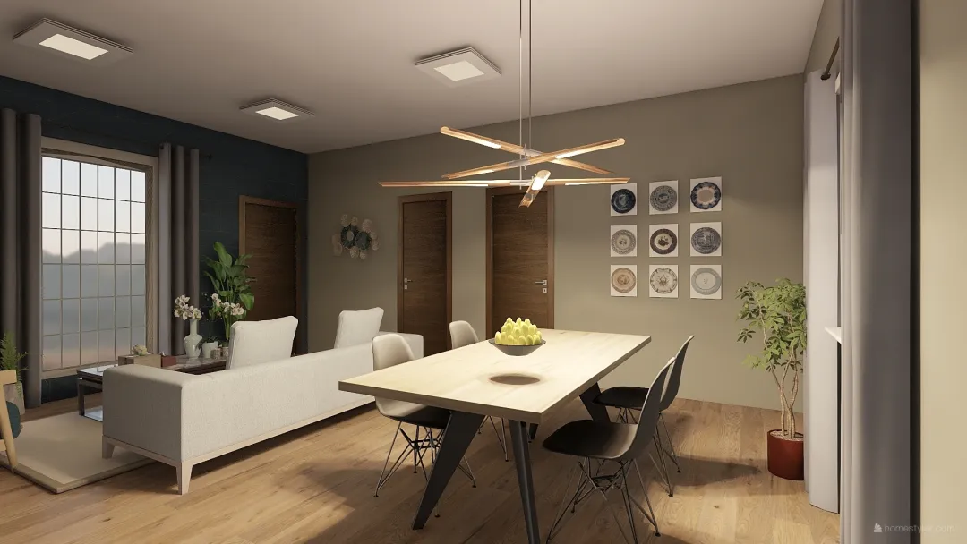 casa Llomas del Caldere 3d design renderings