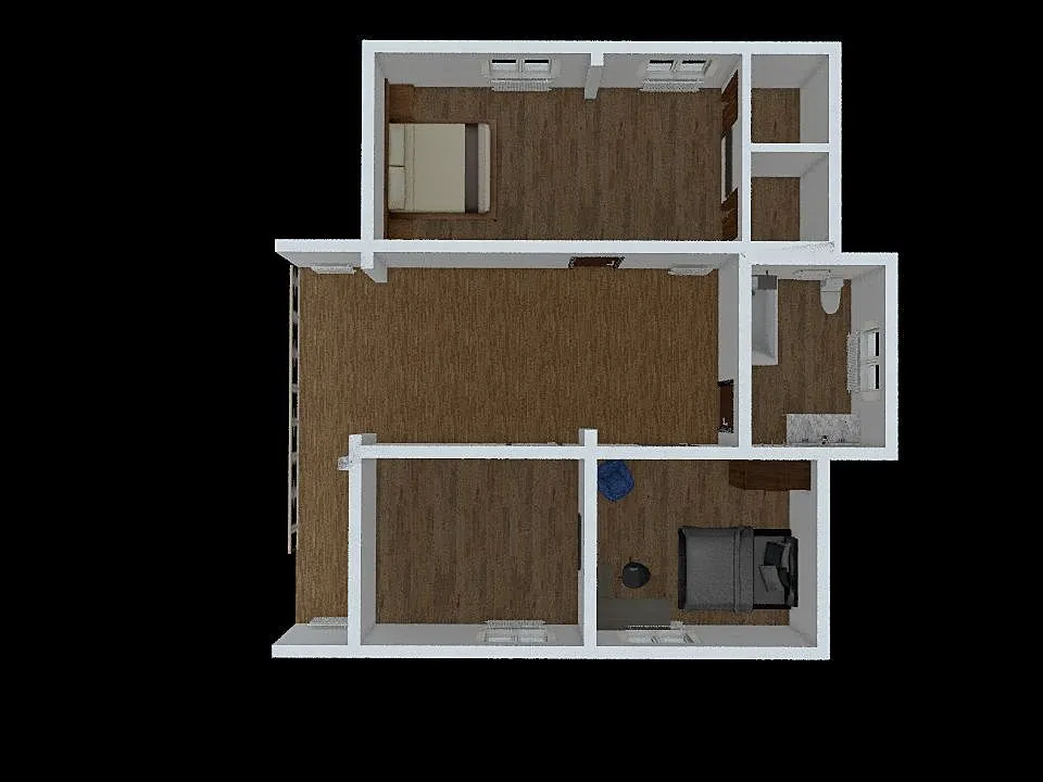 Дом-2 3d design renderings