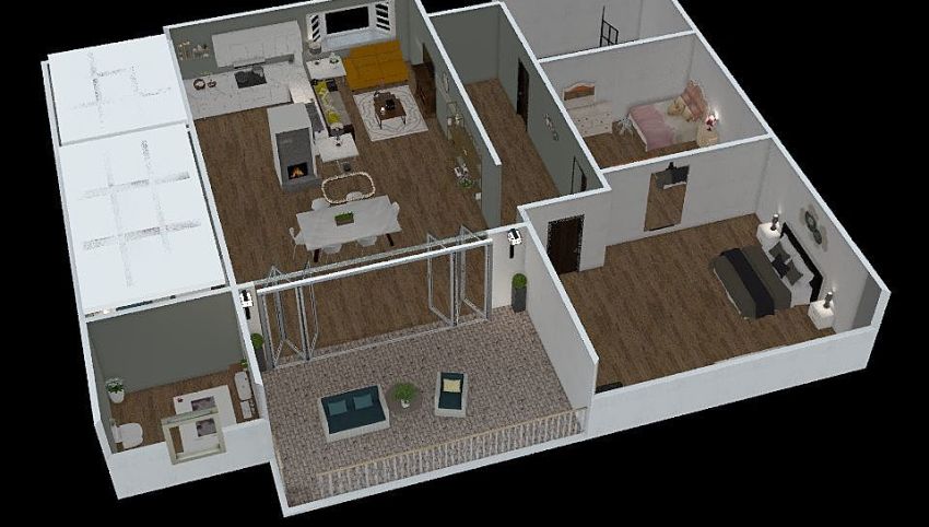 Modern house 3d design picture 273.88