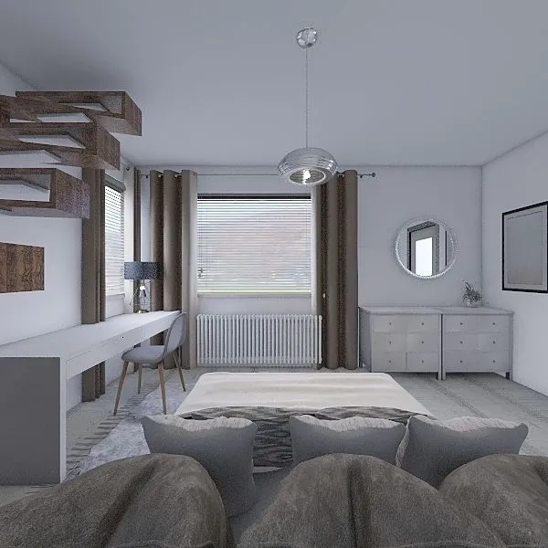 Helena's Bedroom! 3d design renderings