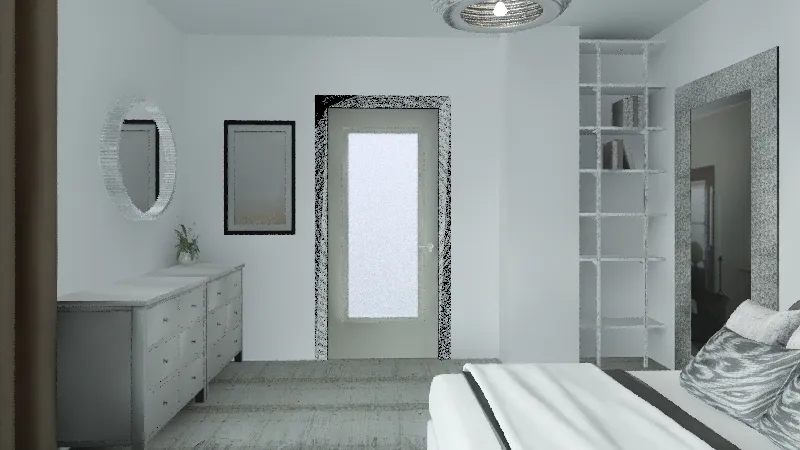 Helena's Bedroom 3d design renderings