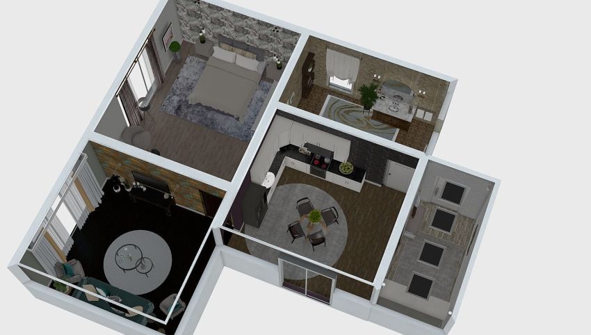 modest apartment 3d design picture 100.36