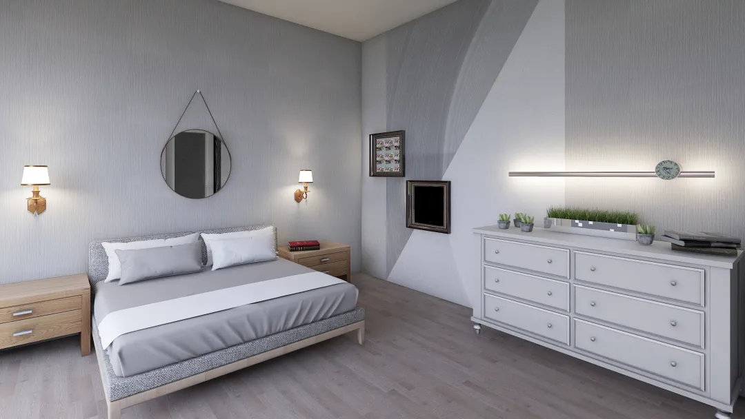 IDT (Chosen Bedroom) 3d design renderings