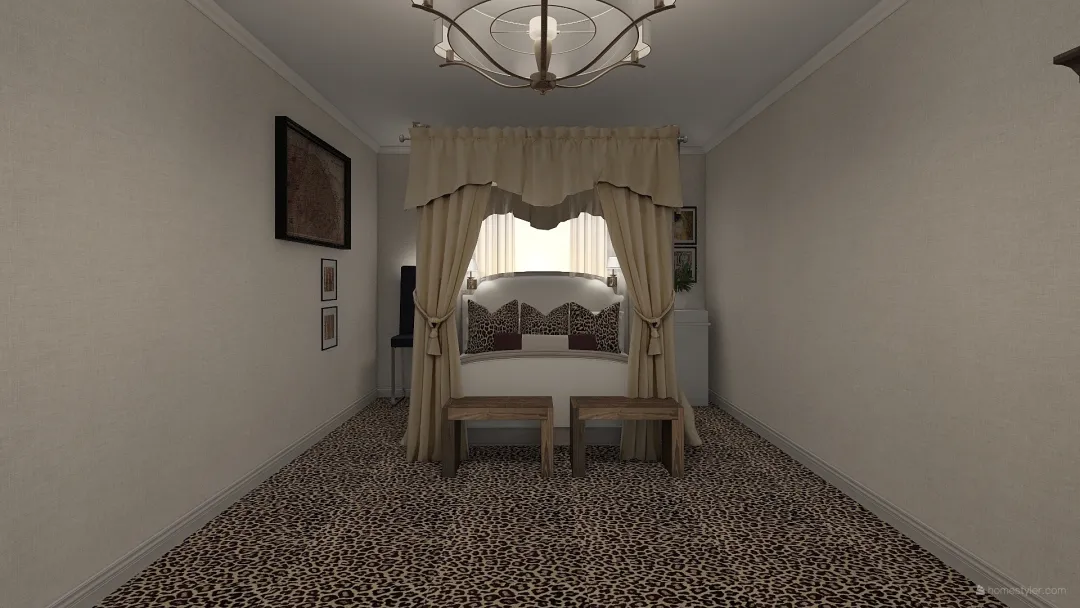 leopard life 3d design renderings