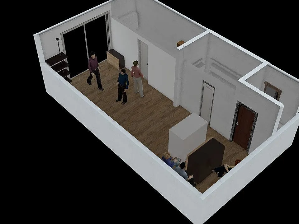 Kaypa show room 3d design renderings