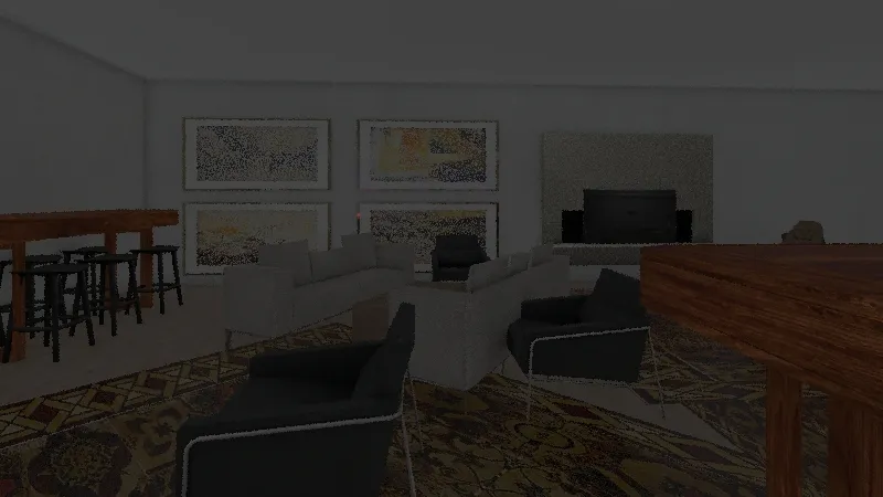 Clubhouse v. 8 3d design renderings