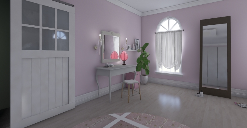 Princess Olivia's Room Interior Design Render