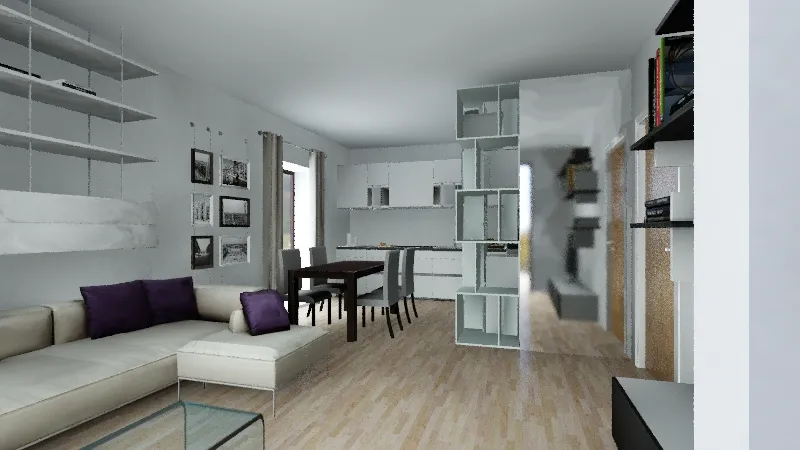 Casa  modifica Prova 4 3d design renderings