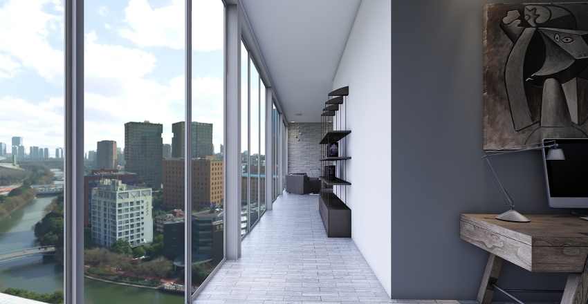 Baxter Luxury Suite Interior Design Render