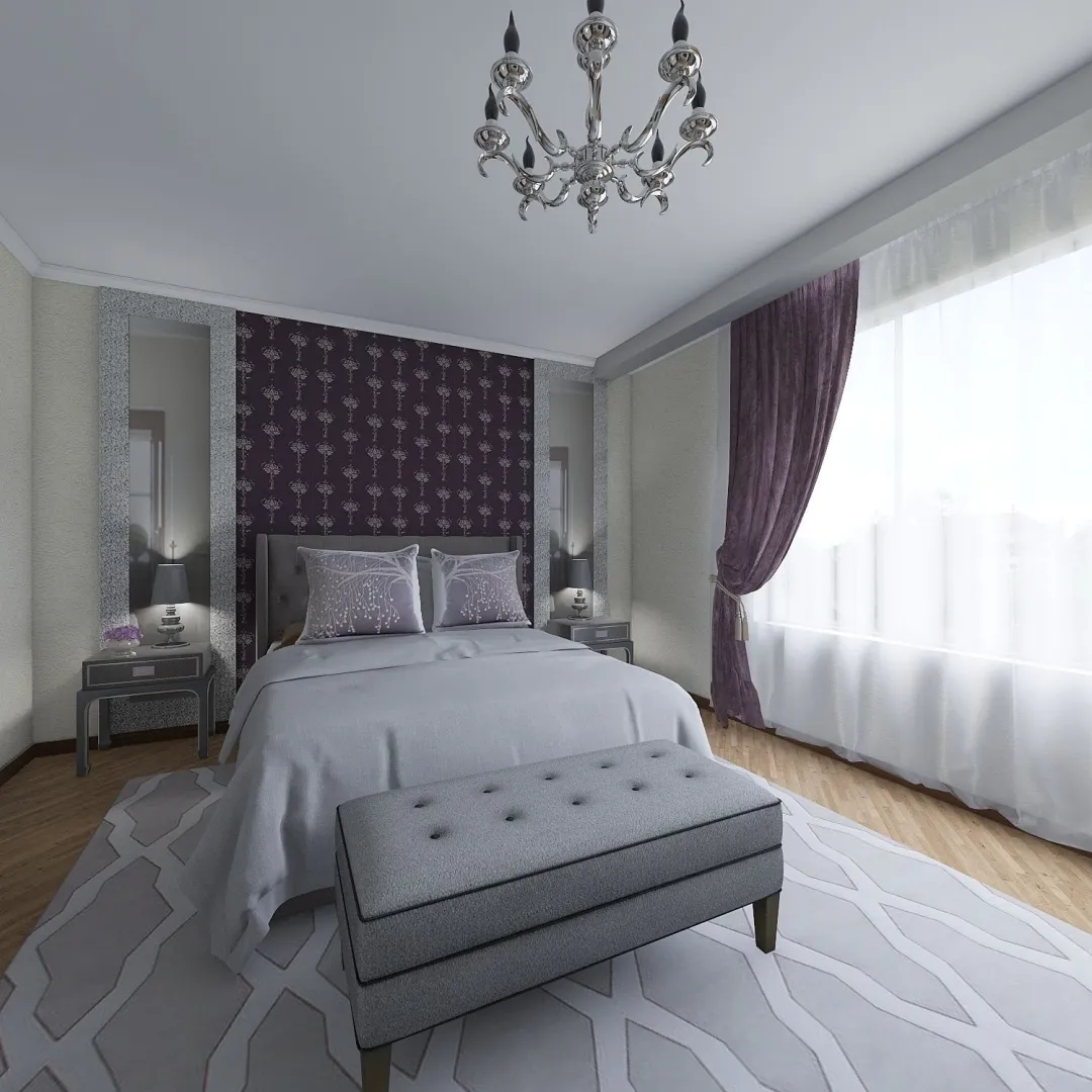 Спальня Крина 3d design renderings