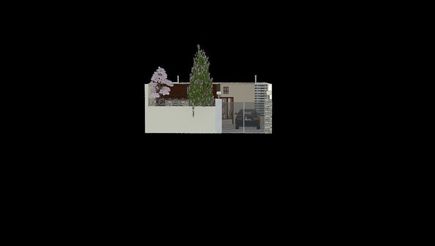 SONI NEW HOME WITH SMALL BACK SPACE 3d design picture 194.02