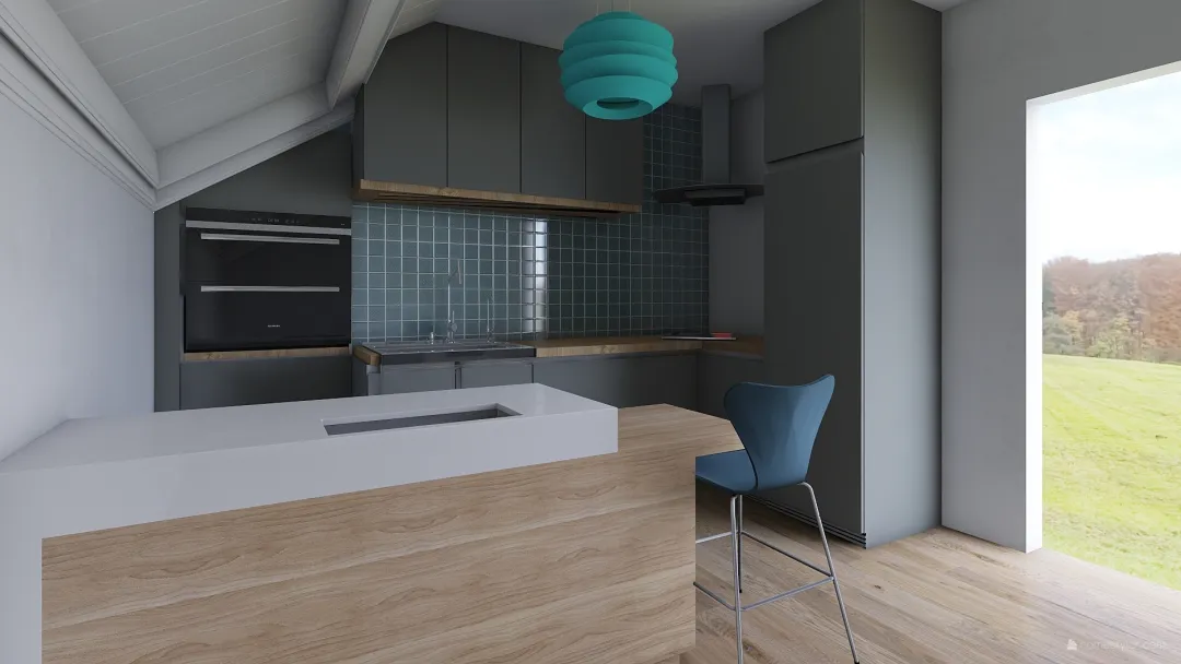 Petra kuhinja 3d design renderings