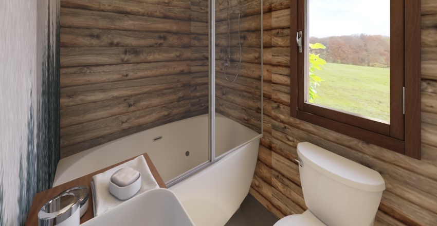 Tree House Interior Design Render
