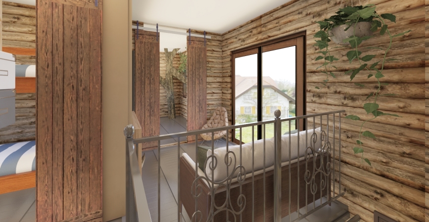 Tree House Interior Design Render