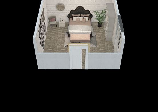 Brooklyn Smith Dream Bedroom 1st hour Design Rendering