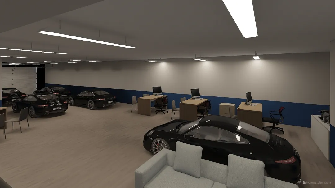 Roni Motors 3d design renderings