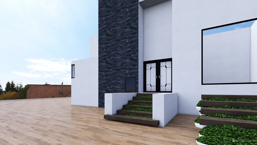 proyecto fachada sauceda 3d design renderings