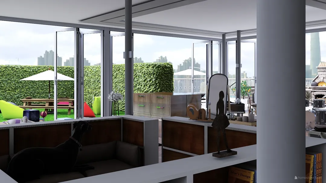 Penthouse without Walls: FINAL ROUND 3d design renderings