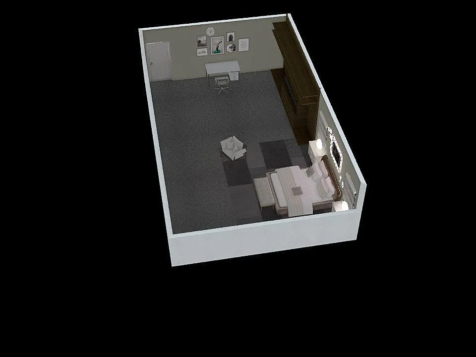 Brooklyn Curtis Dream Bedroom 3d design renderings