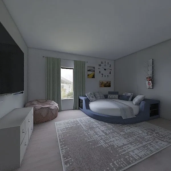 Dream Bedroom DS 3d design renderings