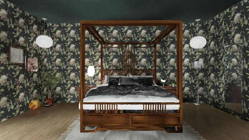 Jordan Pratt-Dream Bedroom 3d design renderings