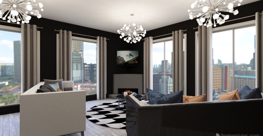 My First Public Design Interior Design Render