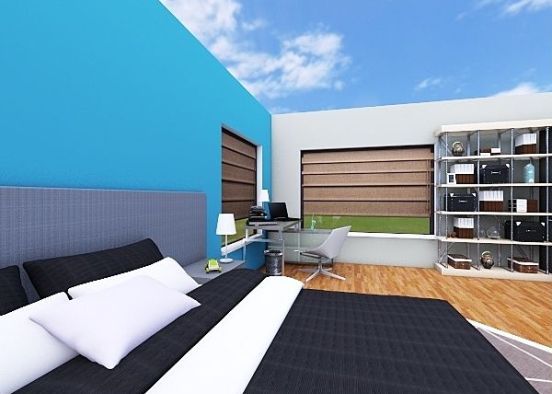 Nathan Seeley dream bedroom Design Rendering
