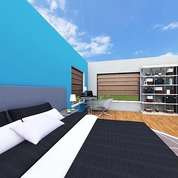 Nathan Seeley dream bedroom 3d design renderings