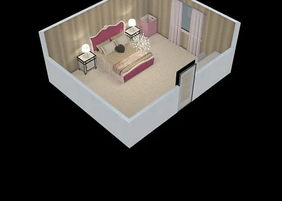 Olivia Rigby Dream Bedroom Design Rendering