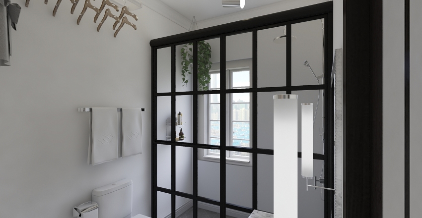 Flat Interior Design Render