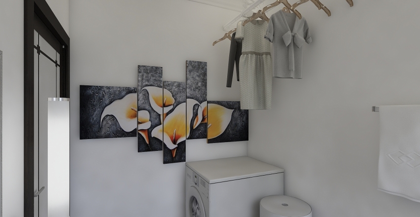 Flat Interior Design Render