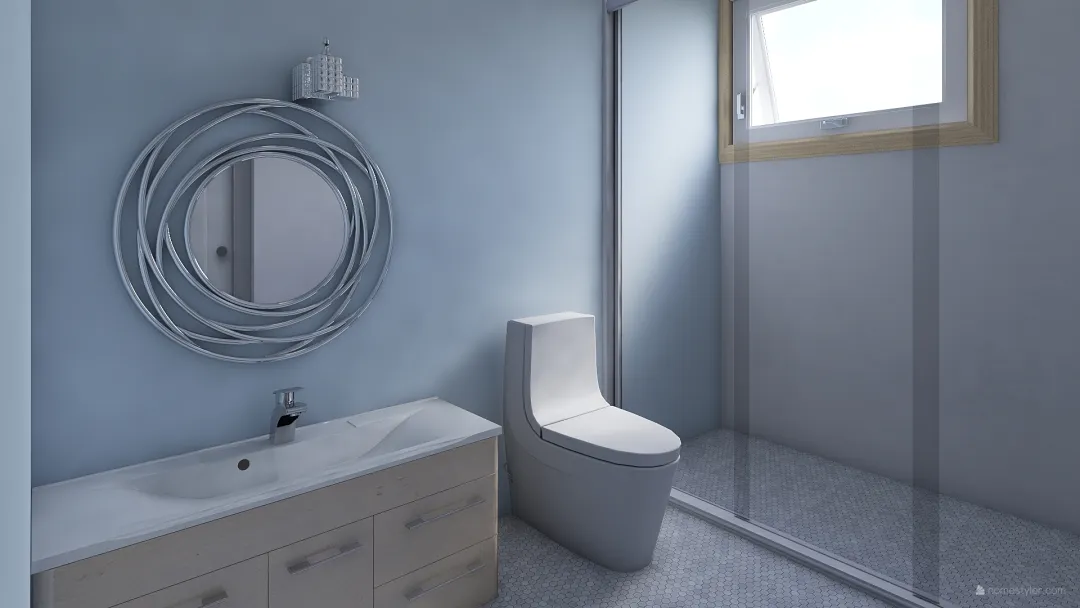 Tarea 1 Bathroom 3d design renderings