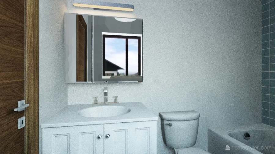 Master 1 Bathroom 3d design renderings