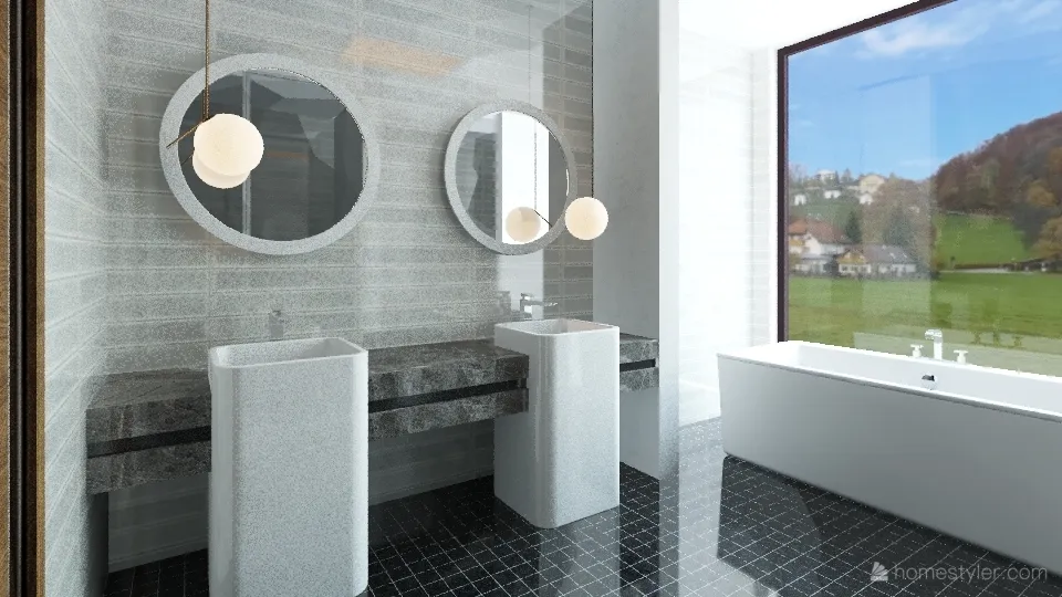ванна мечты 3d design renderings
