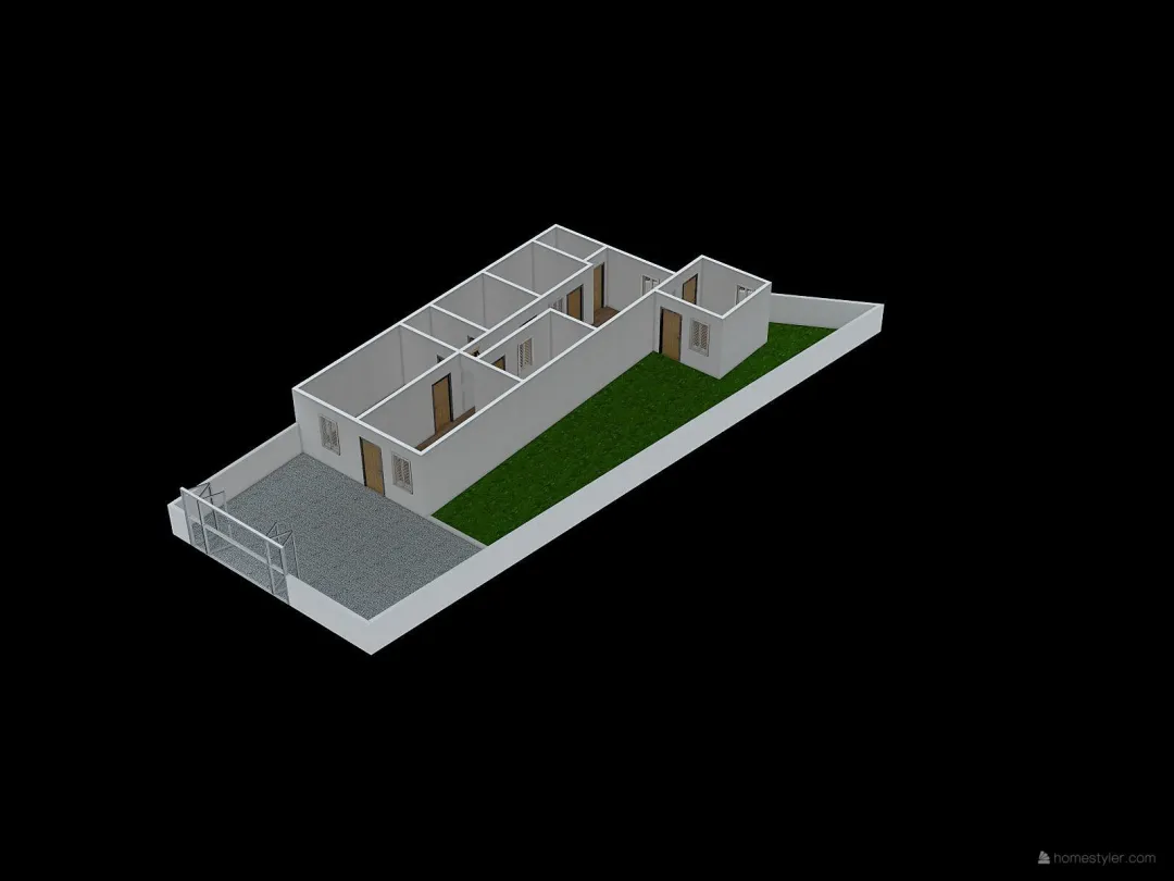 Rumah Serdang 3d design renderings