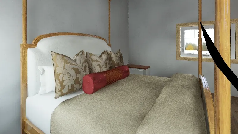 tuqa bedroom 3d design renderings