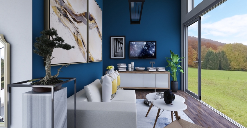 Swedish Design Interior Design Render