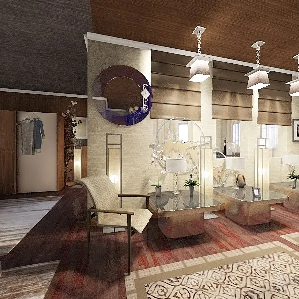 Elegant Living Home 1 3d design renderings