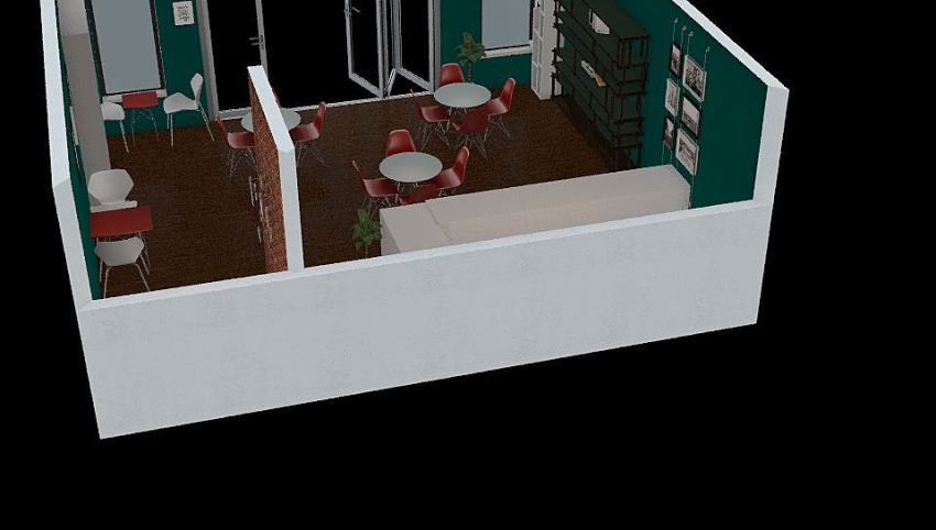 book cafe 3d design picture 44.95