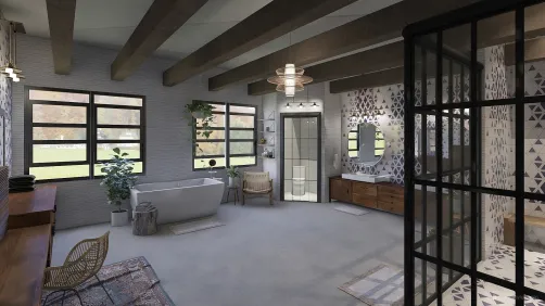 Cozy Giant Bathroom 