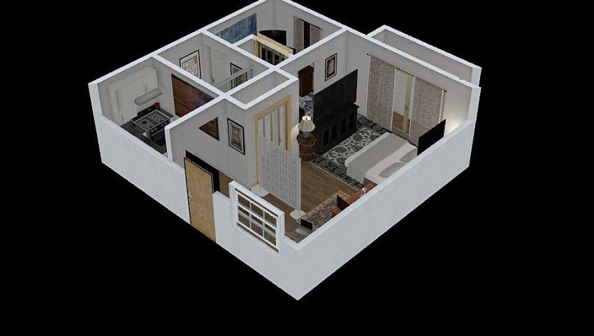 McCown - Tower - 415sf 3d design picture 45.16