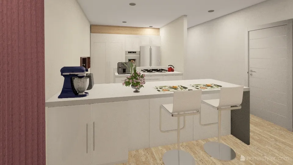 Kitchen Mk 5 3d design renderings