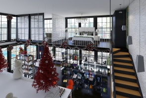 Loft Living_03: Merry Christmas! Design Rendering