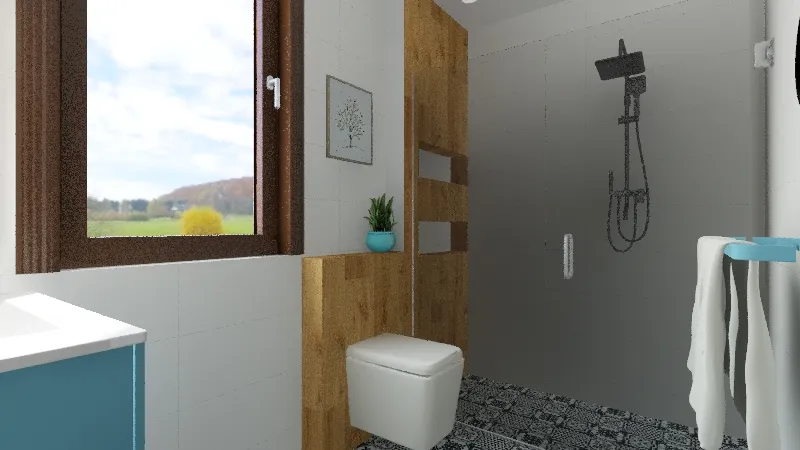 dudziak łazieka nowa 3d design renderings