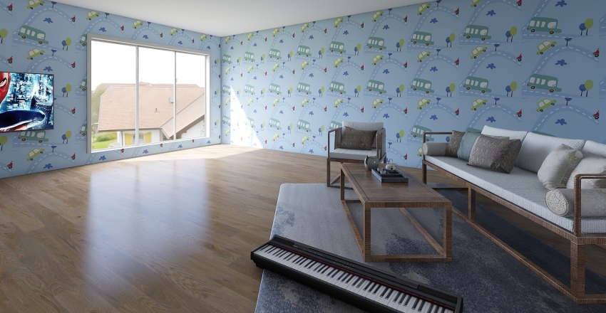 Ronald McDonald House Alejandra Sarmiento Interior Design Render