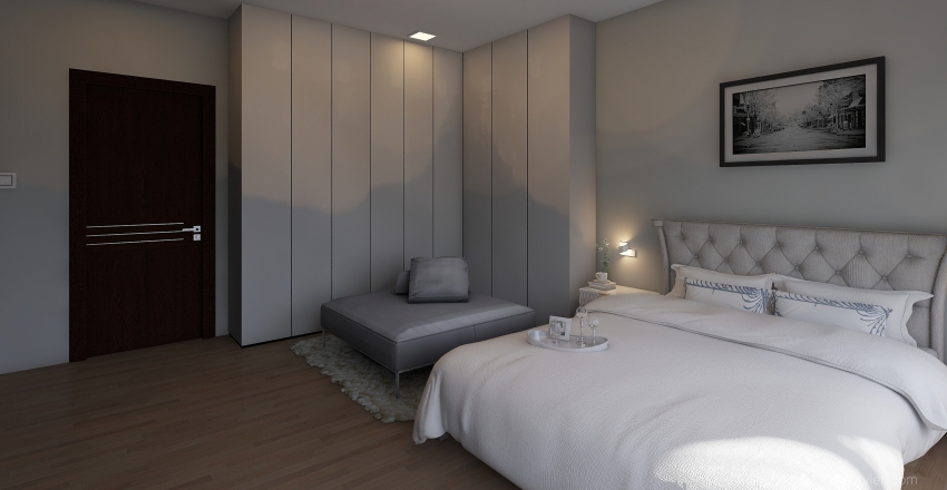 Modern Elegant Interior Interior Design Render
