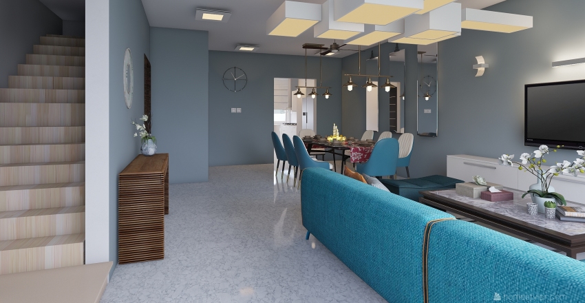 Modern Elegant Interior Interior Design Render
