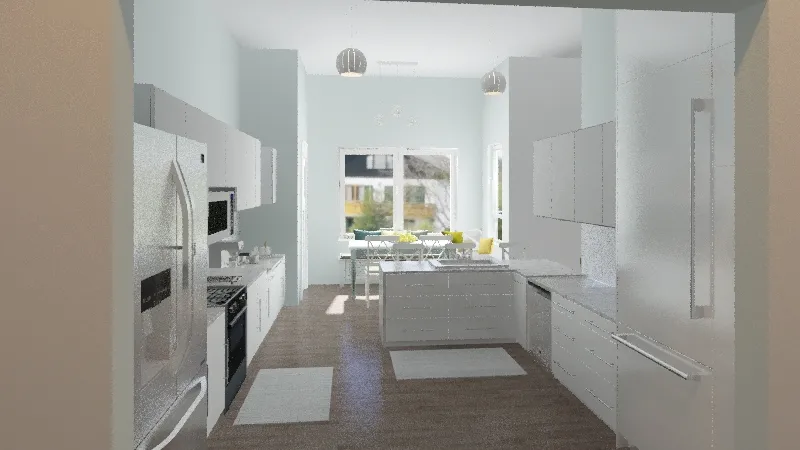 Moms kitchen 3d design renderings