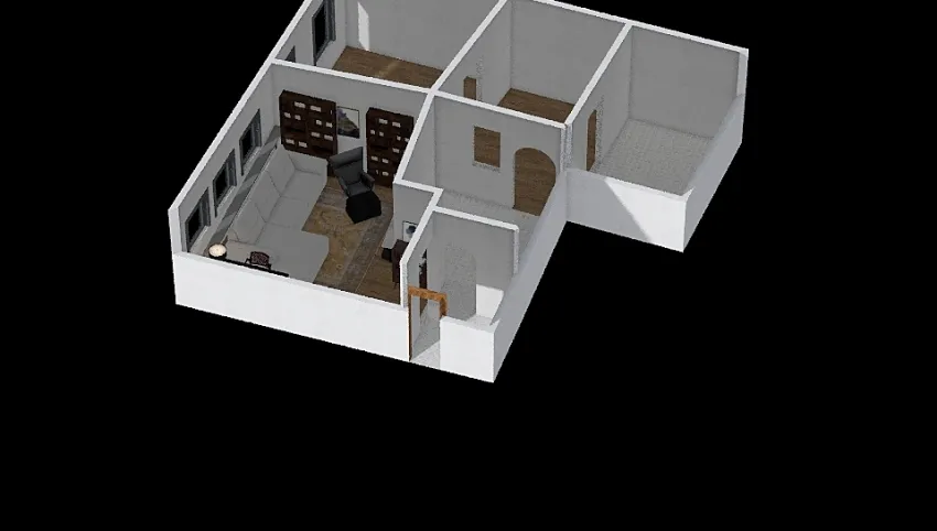 Unsere Wohnung 3d design picture 71.43